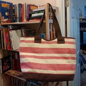 Thirty one woven beach tote